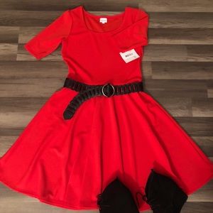 NWT LULAROE LLR Nicole Dress Size Large